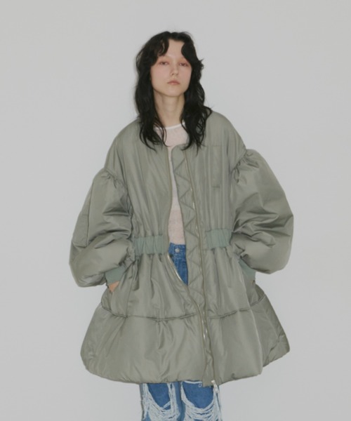 パッファーボリュームAラインミドルコート J1U by LA BELLE ETUDE（ジユウバイラベルエチュード）の「パッ