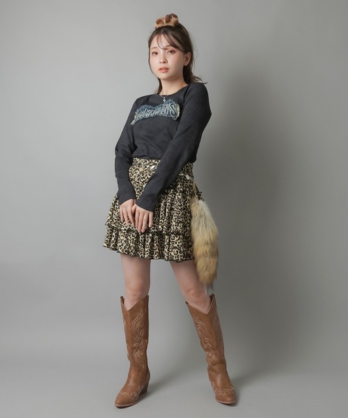 SPINNS（スピンズ） キーホルダー ふわふわしっぽでガーリー盛り♪どの