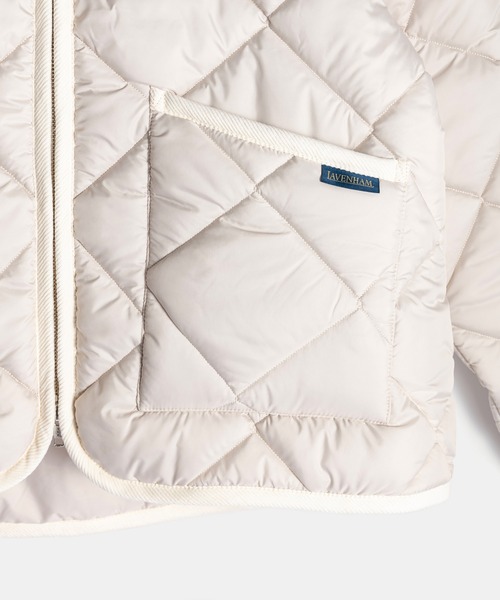 LAVENHAM（ラベンハム） コート アウター Big Quilt Zipped Craydon