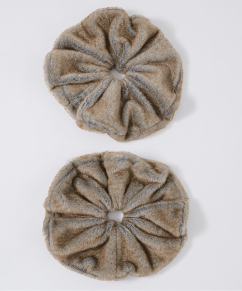 musubore（ムスボレ） レッグウォーマー fur ankle cover (2pcs