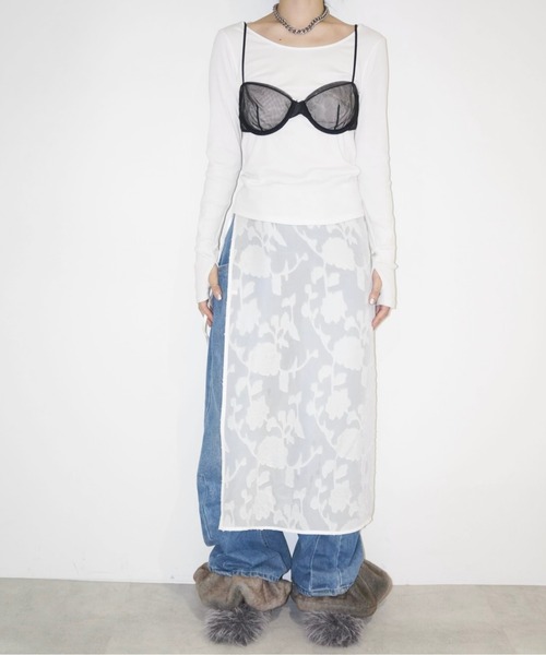 musubore（ムスボレ） レッグウォーマー fur ankle cover (2pcs