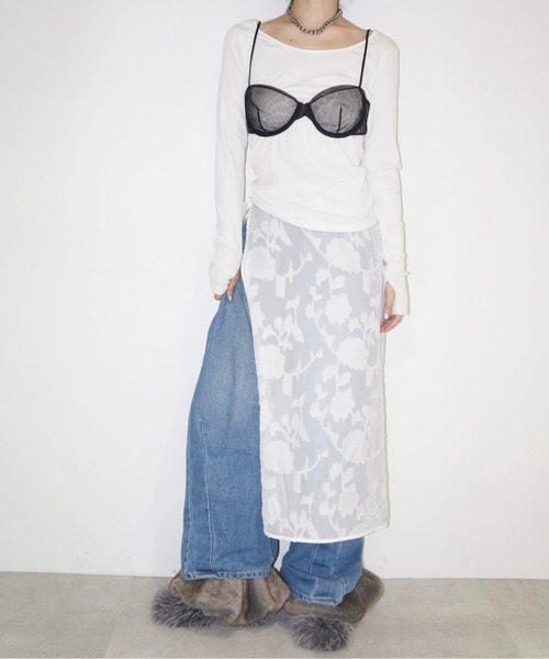 musubore ファーアンクルカバー　レッグウォーマー musubore レッグウォーマー fur ankle cover (2pcs) / ファー