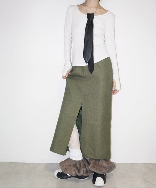 musubore ファーアンクルカバー　レッグウォーマー musubore レッグウォーマー fur ankle cover (2pcs) / ファー
