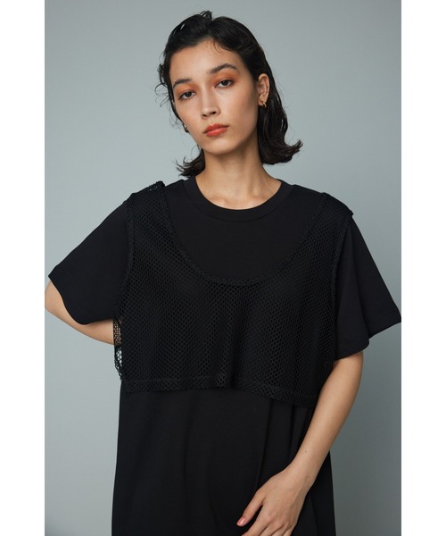 HeRIN.CYE」 コンビワンピース FREE グレー レディース : 86638028  