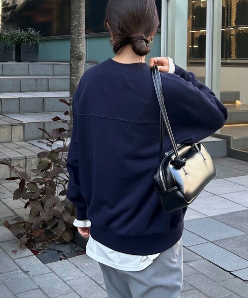 fredy emue（フレディエミュ） トレーナー スウェット FR刺繍裏毛