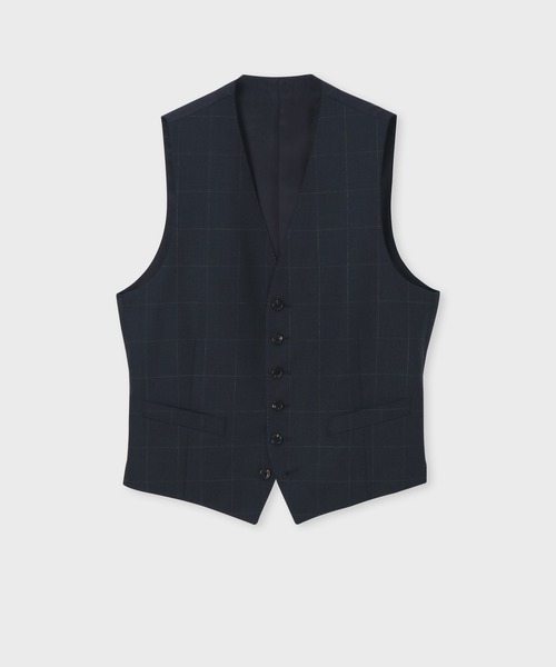 Paul Smith（ポール・スミス） スーツ ベスト ウィンドウペーン 6