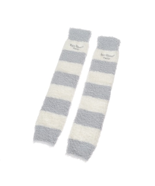 Edit Sheen（エディットシーン） レッグウォーマー ロゴ入りもこもこ