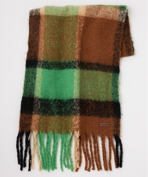 DIANTE シャギー　チェック　マフラー 大判チェックシャギーマフラー / Tiaclasse | ファッション通販 【公式