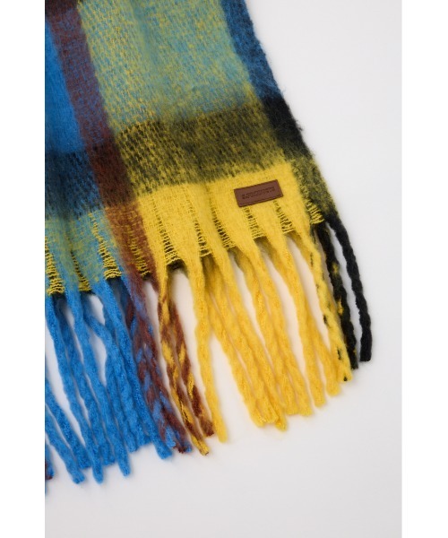 DIANTE シャギー　チェック　マフラー 大判チェックシャギーマフラー / Tiaclasse | ファッション通販 【公式