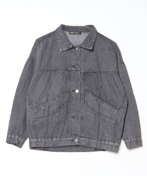 FREE STYLISTS デニムジャケット gジャン ゆったりサイズデニム 