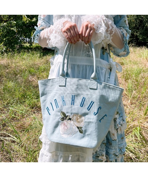 PINK HOUSE（ピンクハウス） ブラウス シャツ ドットチュールレース