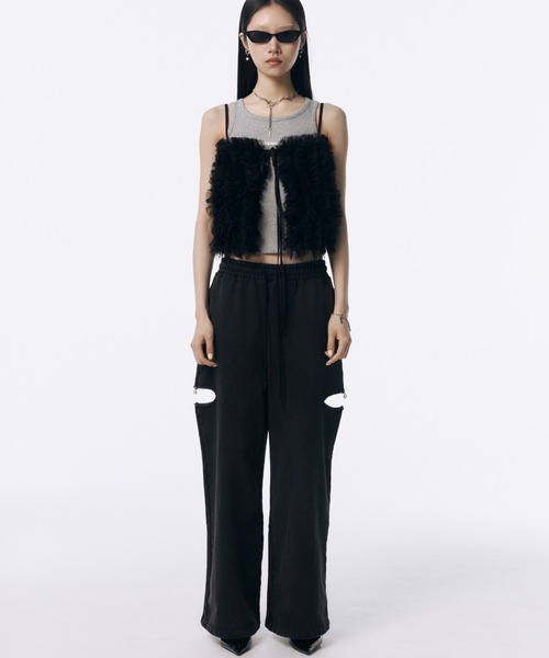 JOSE MOON スウェットパンツ ジャージ SLIT SWEAT PANTS with
