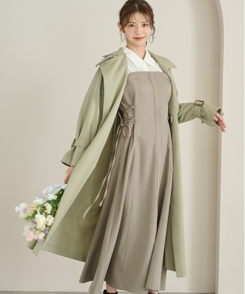 mysty woman（ミスティウーマン） トレンチコート コート スタンド