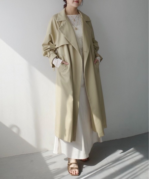 mysty woman（ミスティウーマン） トレンチコート コート スタンド