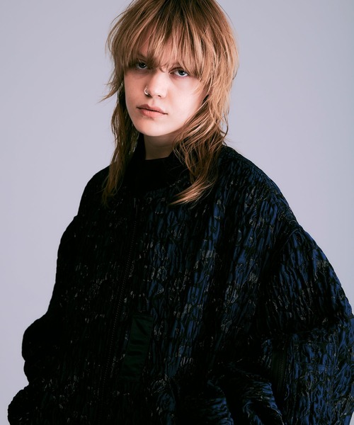 NOISEMAKER（ノイズメーカー） ブルゾン アウター ふくれジャガード