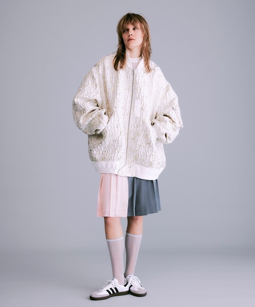 NOISEMAKER（ノイズメーカー） ブルゾン アウター ふくれジャガード