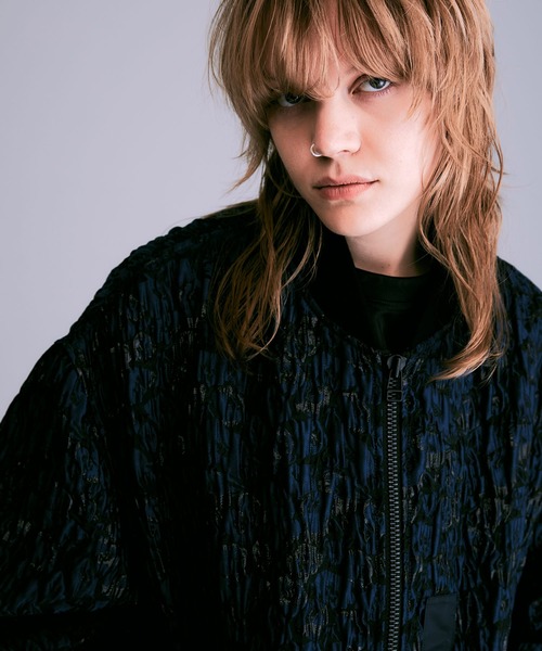 NOISEMAKER（ノイズメーカー） ブルゾン アウター ふくれジャガード