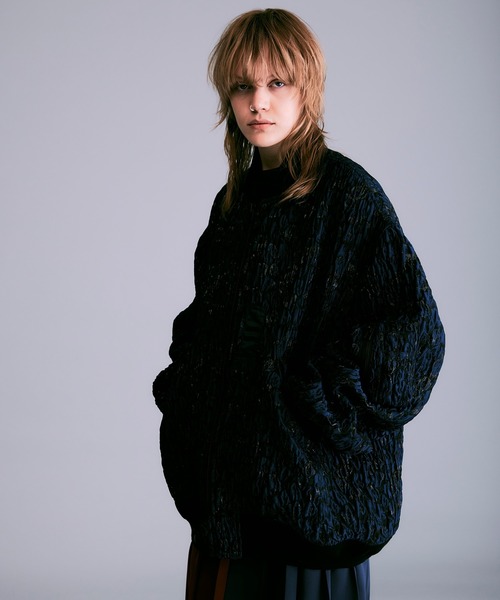 NOISEMAKER（ノイズメーカー） ブルゾン アウター ふくれジャガード