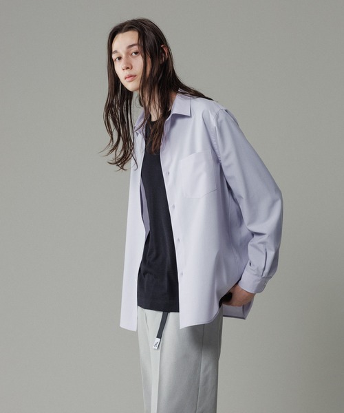 アダムエロペ（ADAM ET ROPE’）/【NIKKE】レギュラーカラー シャツ / ウォッシャブル ADAM ET ROPE'（アダムエロペ） シャツ 「NIKKE」レギュラーカラー