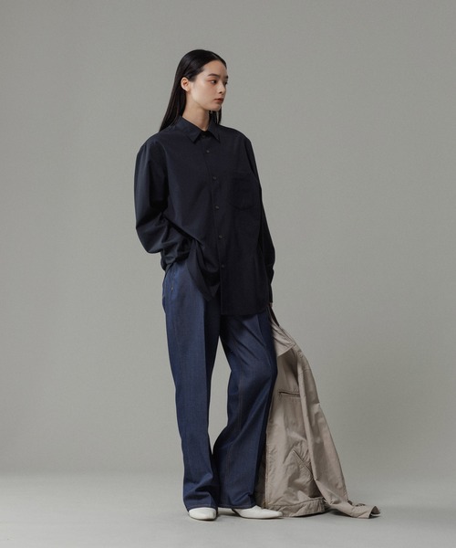 ADAM ET ROPE'（アダムエロペ） シャツ 「NIKKE」レギュラーカラー