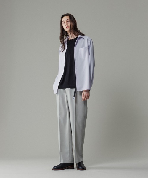 アダムエロペ（ADAM ET ROPE’）/【NIKKE】レギュラーカラー シャツ / ウォッシャブル ADAM ET ROPE'（アダムエロペ） シャツ 「NIKKE」レギュラーカラー