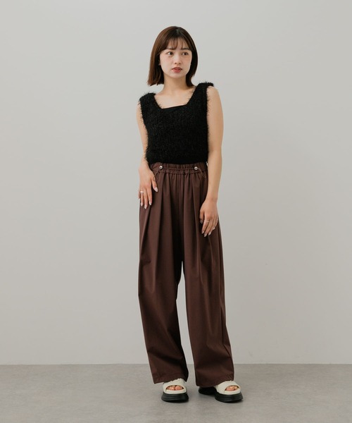nijinana　今期　マチャットエコレザーベスト hnvekt002ushr_0.jpg