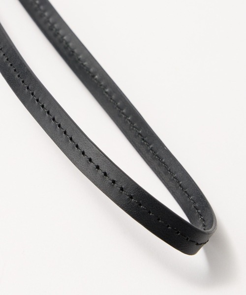 Curensology（カレンソロジー） ネックレス /「CSG」レザーチャーム