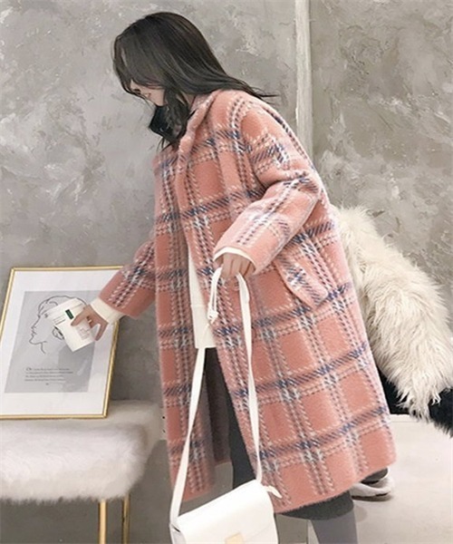 「Dream garden」 チェスターコート FREE ブルー レディース_画像4