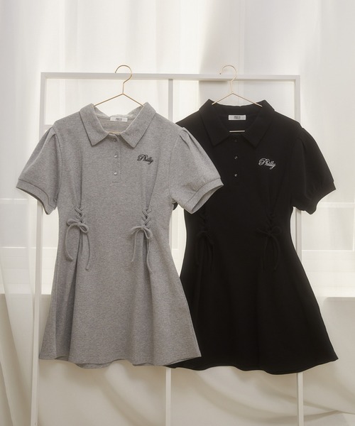 PXG ポロワンピース ワンピース 「PHILLY」レースアップポロワンピース : ZOZOTOWN Yahoo