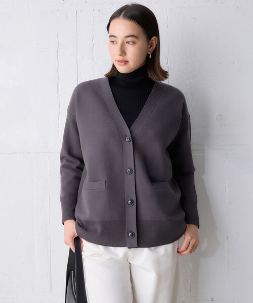 「UNFILO」 タートルネックニット MEDIUM ブラック レディース_画像4