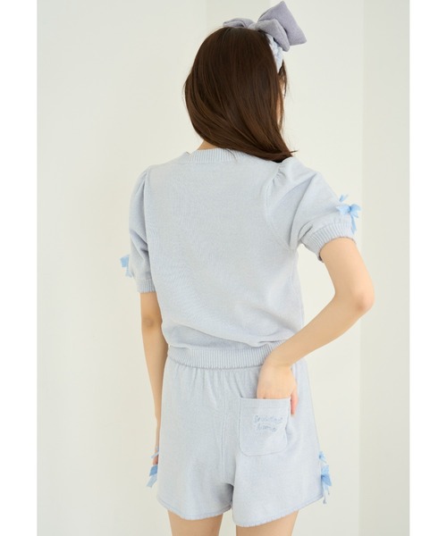 SNIDEL HOME パジャマ ルームウェア リボンプルオーバー