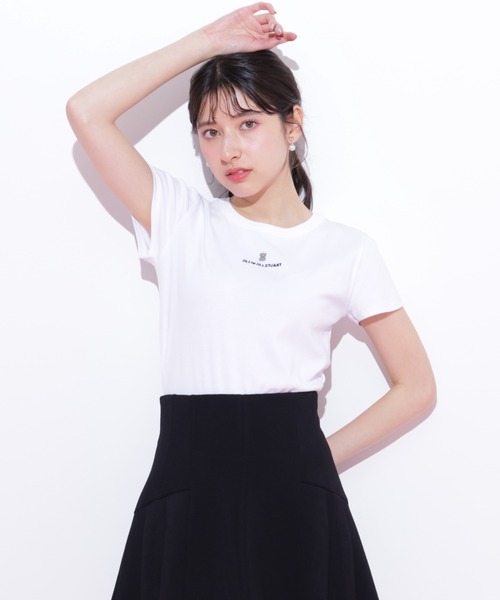 tシャツ コンパクトワンポイントロゴＴ レディース コンパクトワンポイントロゴTシャツ | JILL by JILL STUART