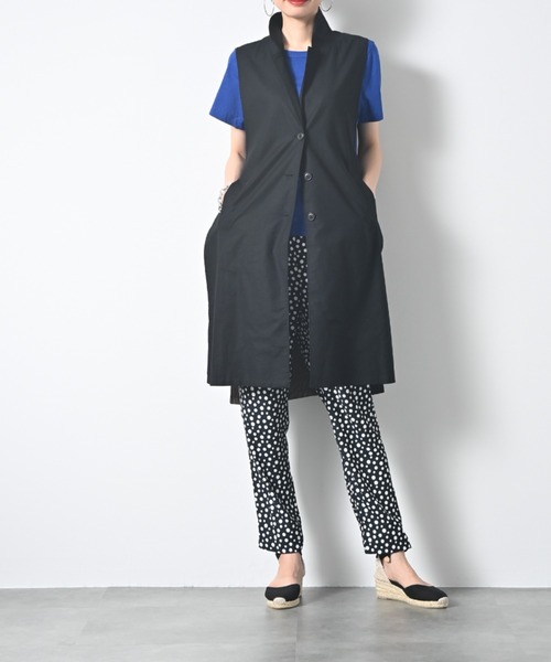ベスト ジレ 綿麻ツイルジレ レディース : ZOZOTOWN Yahoo!店 - 通販