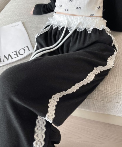 Riff（リフ） スウェットパンツ ジャージ レーススウェットパンツ