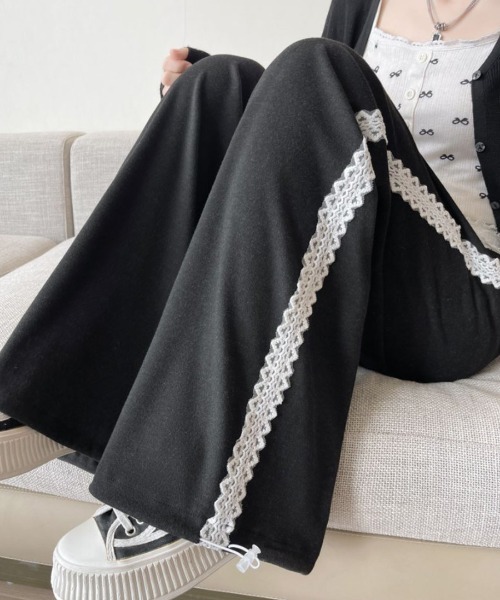 Riff（リフ） スウェットパンツ ジャージ レーススウェットパンツ