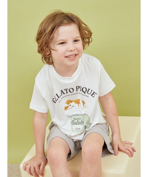 パジャマ 「KIDS」スリーピングドッグショートパンツ キッズ 子供 男の子 女の子 | gelato pique | 07