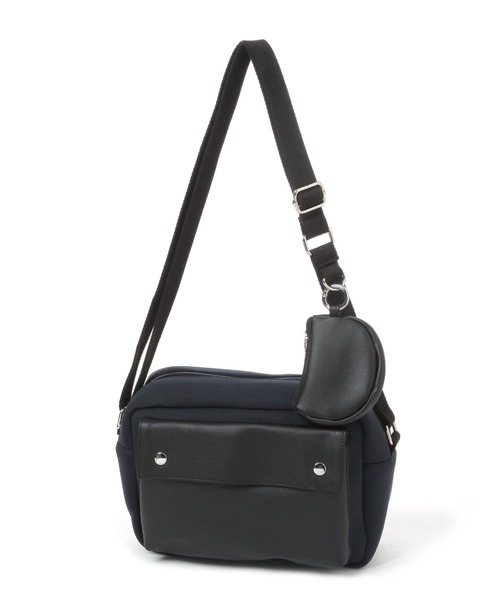 LAKOLE（ラコレ） ショルダーバッグ ネオプレーンコンビミニショルダー