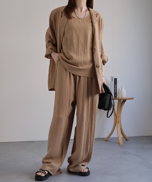BEAUTY&YOUTH UNITED ARROWS リネンライク ダブルジャケット