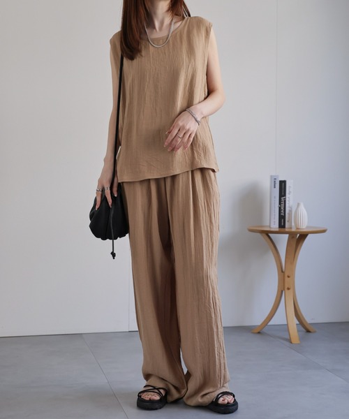 専用　新品同様NOLLEY'S Oggi 掲載リネンライクセットアップ NOLLEY'S｜《セットアップ対応》リサイクルリネンライク