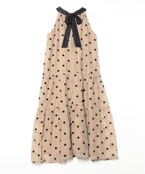 FREE STYLISTS ワンピース YUGA_YGMC Halter neck polka dot dress