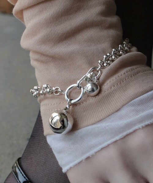 Soierie ブレスレット シルバー Soierie ブレスレット 「Soierie」Pome Chain レディース