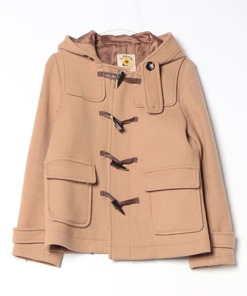 Ray BEAMS　ダッフルコート Ray BEAMS（レイ ビームス） ダッフルコート 1 ベージュ レディース