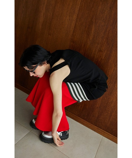 OMMO（オーエムエムオー） スカート LAYERED KNIT SK : ZOZOTOWN Yahoo