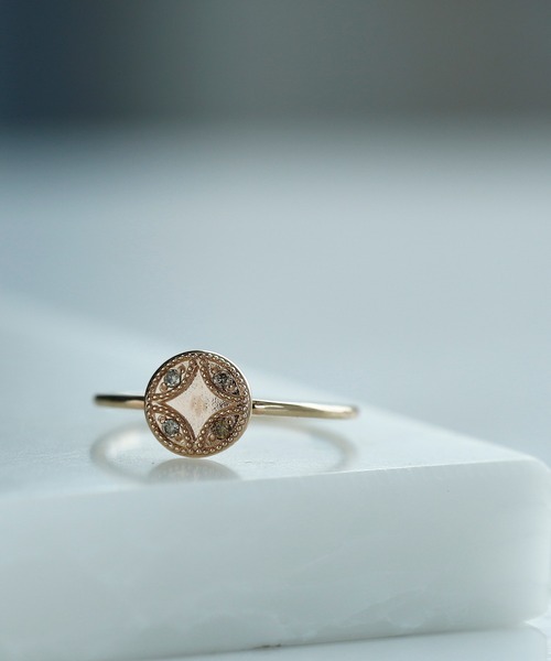 素敵でユニークな SIENA イエローゴールド 7号 リング ROSE」 「SIENA ROSE アクセサリー