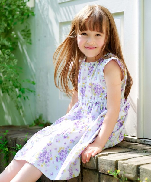 ANY（エニィ） ワンピース 総柄 サマーワンピース キッズ 子供服