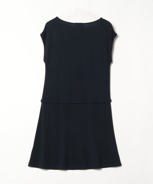「nimes et nimes」 ノースリーブワンピース - ネイビー レディース_画像2