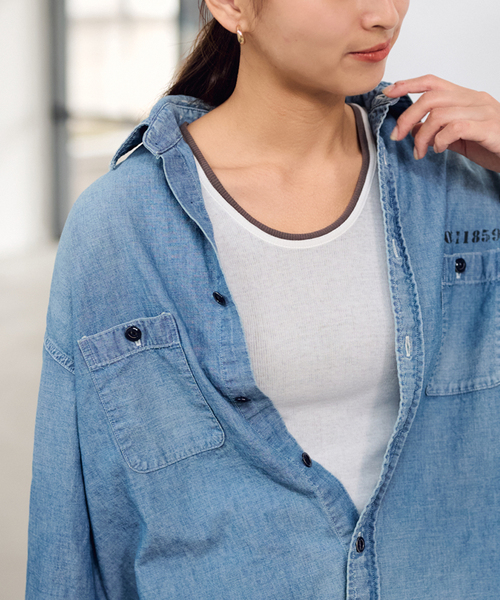 tシャツ 「追加」ソフトテレコタンクトップ レディース