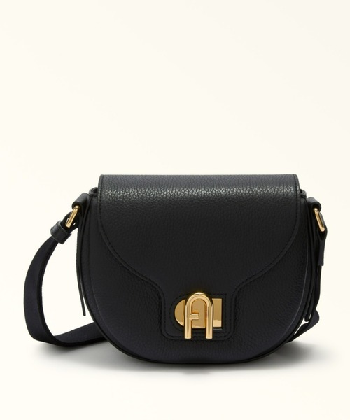 【関税込】FURLA Lotus ショルダーバッグS Furla Lotus Shoulder Bag | Grey | FARFETCH
