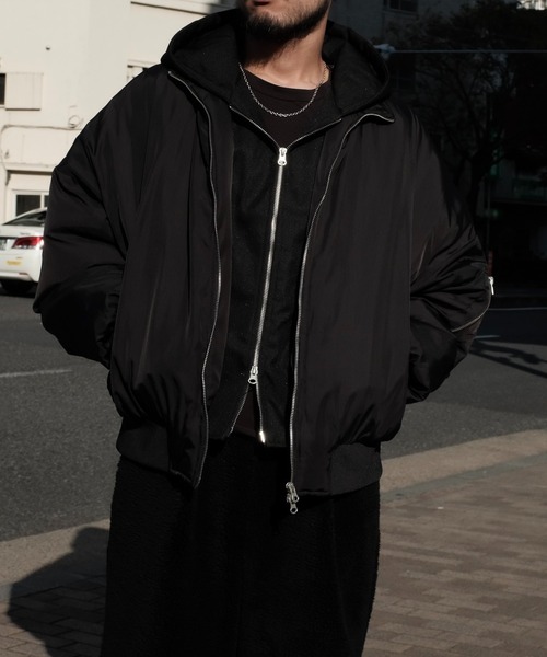 2AM ma1 ma-1 INTODUSK / DOUBLE BOMBER メンズ レディース : ZOZOTOWN