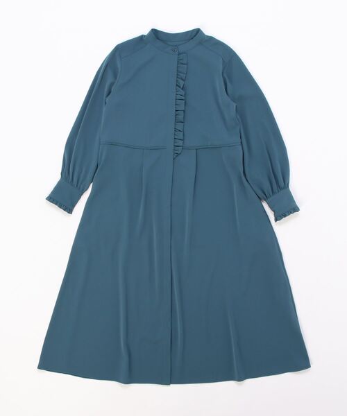 SHIPS（シップス） 長袖ワンピース SMALL ロイヤルブルー レディース